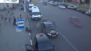 Видео с камер города Саратова 14.08.2015