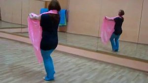 Разбор танца с платком. 1 часть