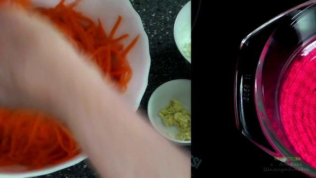 1 из вариантов морковного салата по-корейски. Морковь по корейски. Рецепты корейских блюд. Салат смотреть онлайн