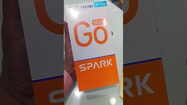 tecno Spark Go 3GB + 32 GB with 5000mah battery