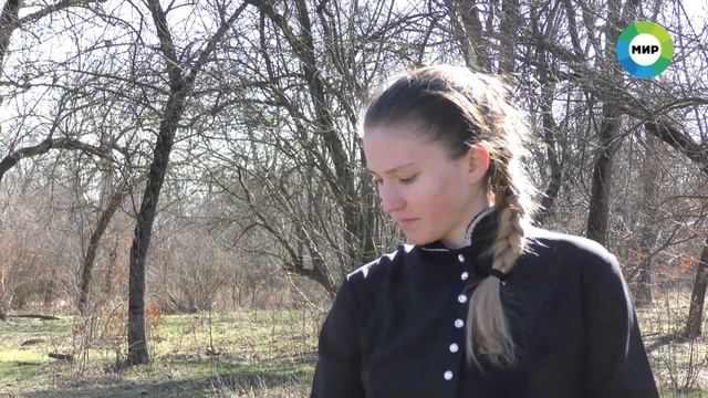 Девушки показали владение шашкой