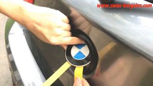How To Replace BMW 1 Series F20 F21 Hatchback Front Bonnet Bumper & Back Rear Boot Emblem Logo Guid