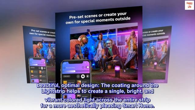 Philips Hue Smart Outdoor Lightstrip, 5m/16ft, (Voice Compatible with Amazon Alexa смотреть онлайн