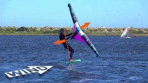 3 - как сохранять баланс при срыве крыла (WING FOIL_ Keeping Balance & Controlling Roll (foiling fun