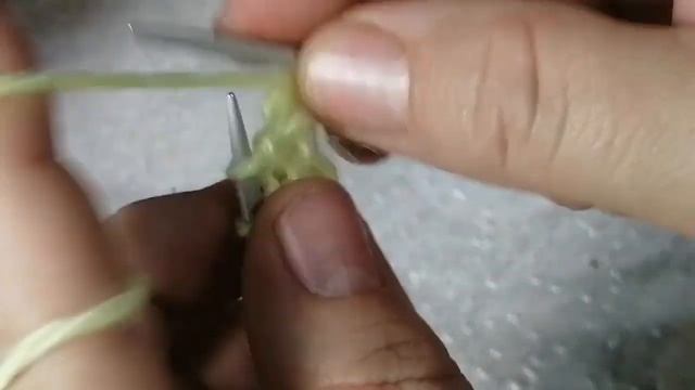 Ажурный узор змейка спицами