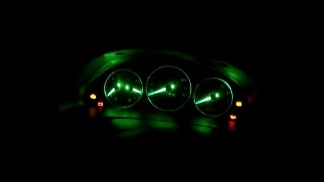 Пересвет панели приборов и БУПа Ланос смотреть онлайн