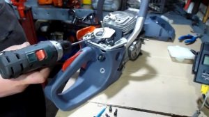 Oleo-mac GSH 56(51) Efco 560(510)- конкурент Stihl MS 180 но мощнее. Часть 2