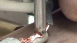 Cварка многожильного медного провода к нагревательному элементу