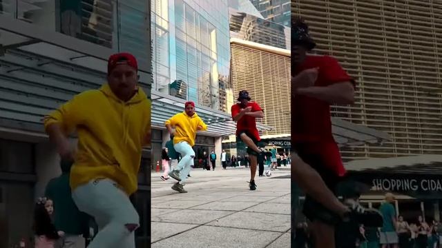 DANCING IN PUBLIC - FREE STEP / SHUFFLE DANCE смотреть онлайн