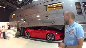 Автодом с Porsche под брюхом؟ Это Volkner Mobile. Обзор на выставке.