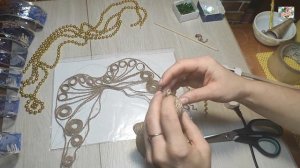 DIY Рождественский ангел из картона и джута своими руками Поделки на Новый Год Поделки из бечевки