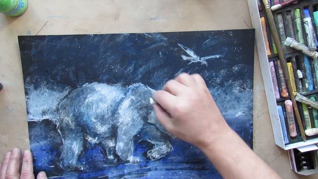 Как cохранить пастельный рисунок. Хранение и оформление рисунка. смотреть онлайн