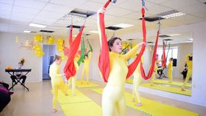 ТАНЕЦ В ГАМАКАХ 11.03.23. АЭРОЙОГА. ВОЗДУШНАЯ ГИМНАСТИКА. ДЕТСКАЯ СЕКЦИЯ