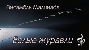 Ансамбль Малинада "Белые журавли" слова и музыка Лидии Щербаковой #ansambl_malinada, #belye_zhuravli