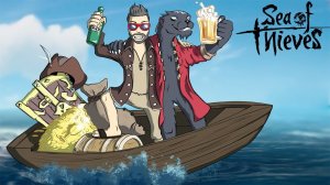 ИСТОРИЯ О ТОМ, КАК ДВА ПИРАТА НА МАЛЕНЬКОМ КОРАБЛЕ МОРЯ ПОКОРЯЛИ В SEA OF THIEVES.