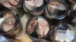 СКУМБРИЯ ИЗ АВТОКЛАВА В БУЛЬОНЕ//Консервы из скумбрии вкуснее и дешевле магазинных.