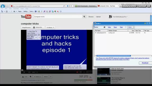How to Download any Video from Orbit Downloader смотреть онлайн