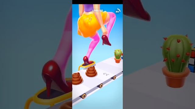 HEEL CRUSH 3D LEVEL 152 #shorts AllGamePlay WalkThrough #gaming Like & Subscribe for More!