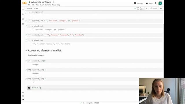 Python Lists for Beginners: What are they and how to access list items? Part 1 смотреть онлайн