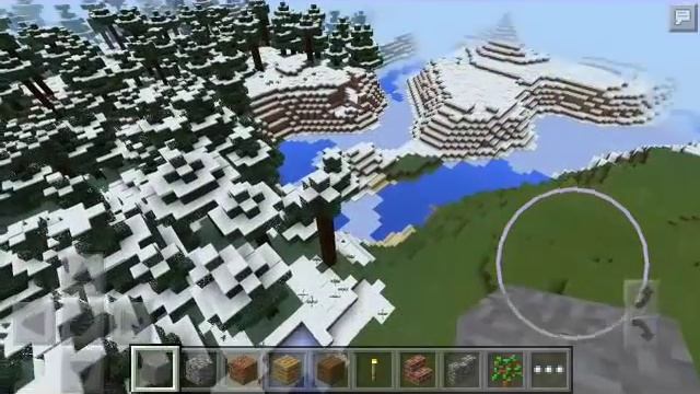 Новогодняя деревня Майнкрафт ПЕ 0.13.1 - 0.14.0/Minecraft PE смотреть онлайн
