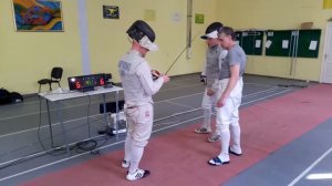 Турнир по фехтованию на рапирах среди ветеранов. Дніпро 2018.