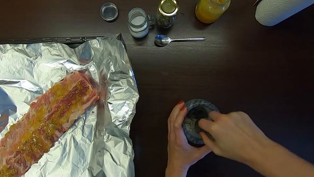 Пряные рёбрышки в медовой глазури | Как приготовить рёбрышки в духовке смотреть онлайн