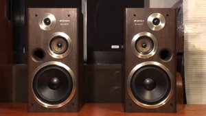 Culb Sansui S-H07 3-WAY,Bass-reflex system.Magnetically shielded digital sound 6Ω/150W,Weight:10.6K