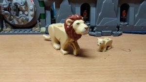 Lego Фэнтези и Животные! Лев и львёнок!