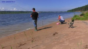 Рыбалка р. Нарова на фидер