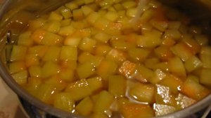 Цукаты из арбузных корочек