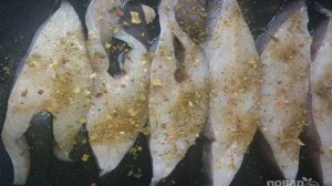 Палтус синекорый в духовке