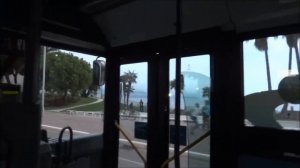 Ницца. Франция. Из Аэропорта на Автобусе по Английской Набережной. Жизнь в Путешествии, 2