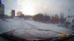 Крузак пробивает сугробы