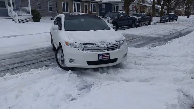 Toyota venza AWD in deep snow. смотреть онлайн