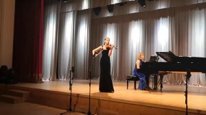 Г. Венявский "Скерцо-тарантелла". Исполняет Бондарчук Ангелина.