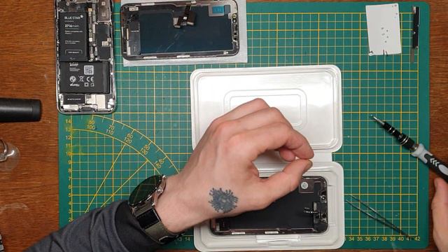 Быстрая замена экрана Iphone 10 #iphone