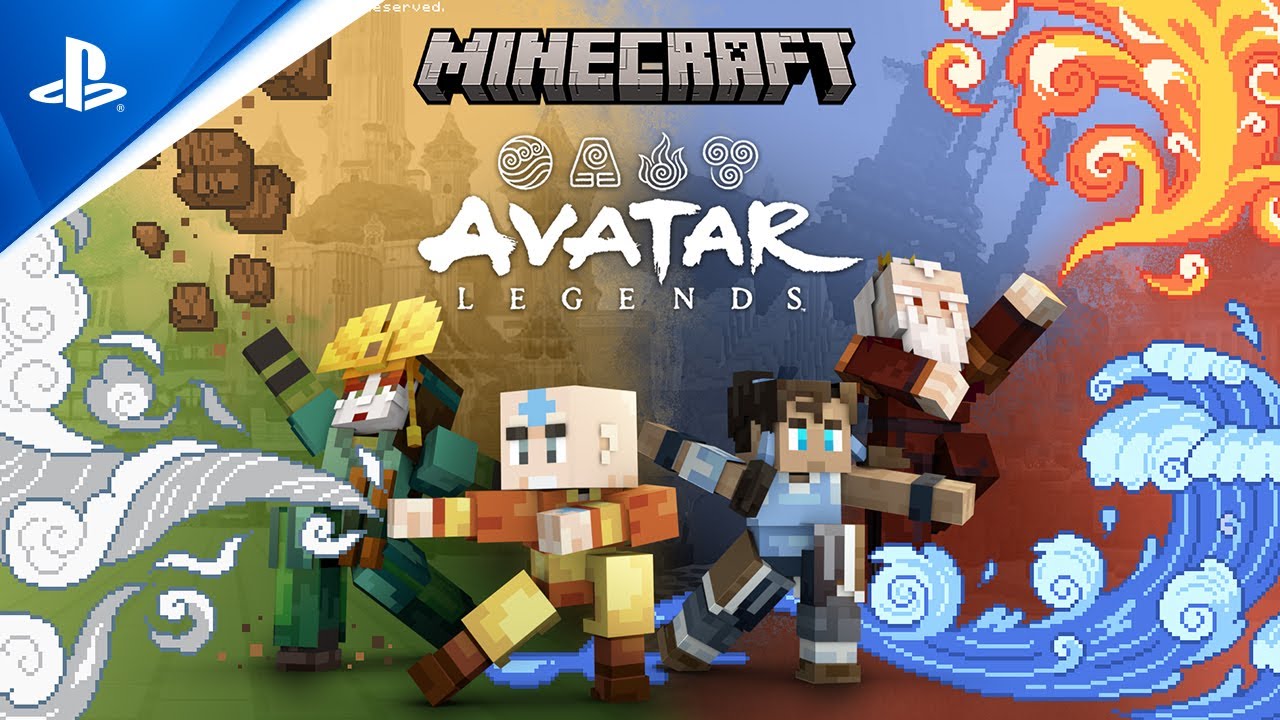 Minecraft - Avatar Legends Launch Trailer   PS4 Games