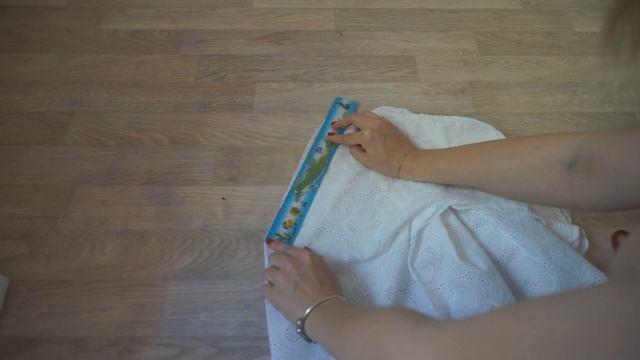 Сшить блузу с цельнокроенным рукавом без выкройки/Стильная блуза в тиле бохо из прошвы смотреть онлайн