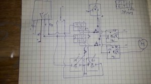 Автоматика для откатных ворот. Часть 2. Схема