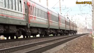 Электровоз ЭП2К-233 с поездом 259с Анапа-Санкт-Петербург