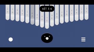 Naruto OST - Grief And Sorrow kalimba tabs