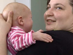 Первая подопечная приюта "Дом для мамы" в Ессентуках.