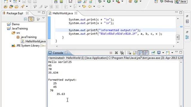 #6 Console Output in Java || Core Java in Tamil