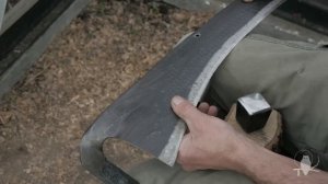 Peening a scythe blade - how I do it