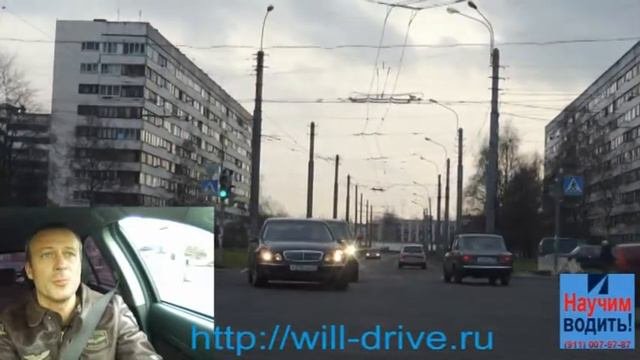 Урок 18. Разворот на перекрестке. Два пересечения