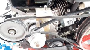 Снижаем скорость мотоблока ОКА для снегоуборочной приставки