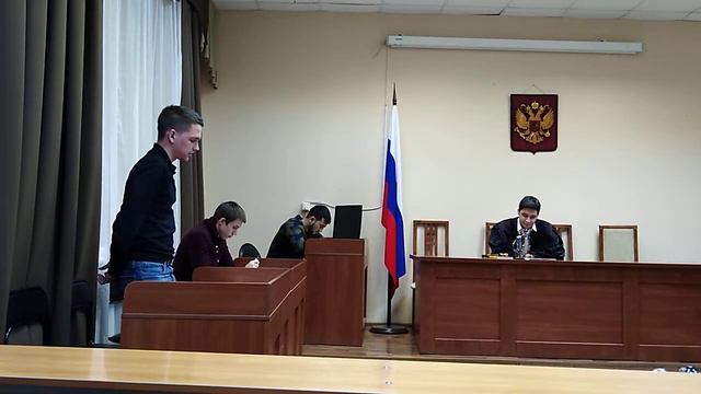 Арбитражный процесс сценка
