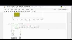 Exploratory Data Analysis - Train Speed