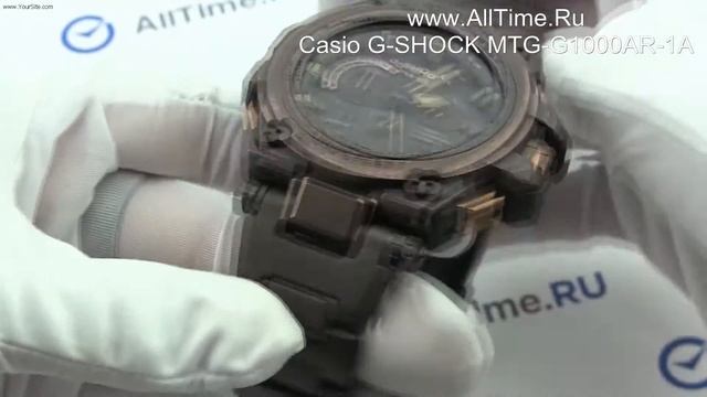 Обзор. Мужские наручные часы Casio G-SHOCK MTG-G1000AR-1A смотреть онлайн