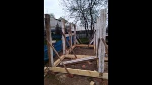Каркасная баня Своими руками ч 2 Каркас.